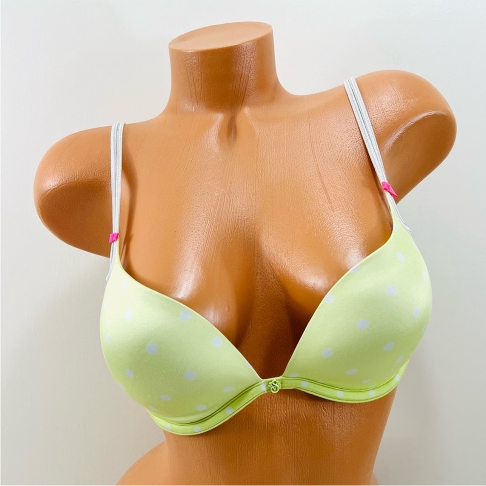 32D Victoria’s Secret Sexy Little Things Polka Dot Push Up Bra